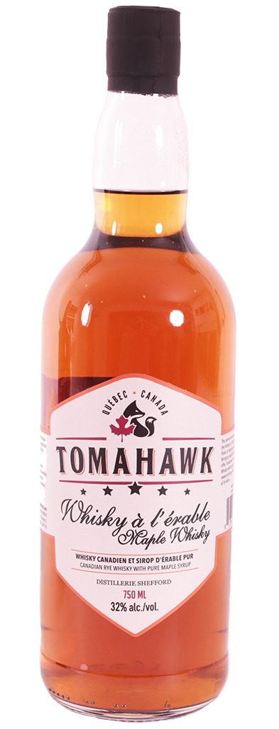 Distillerie Shefford  Whisky à l'érable Tomahawk